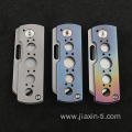 Survival EDC Keychain Titanium Folding Mini Pocket Knife